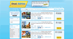 Desktop Screenshot of dealafrica.co.za